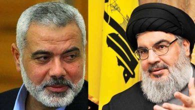 نصر الله وهنية... ماذا وراء اجتماع تحالف الشر؟