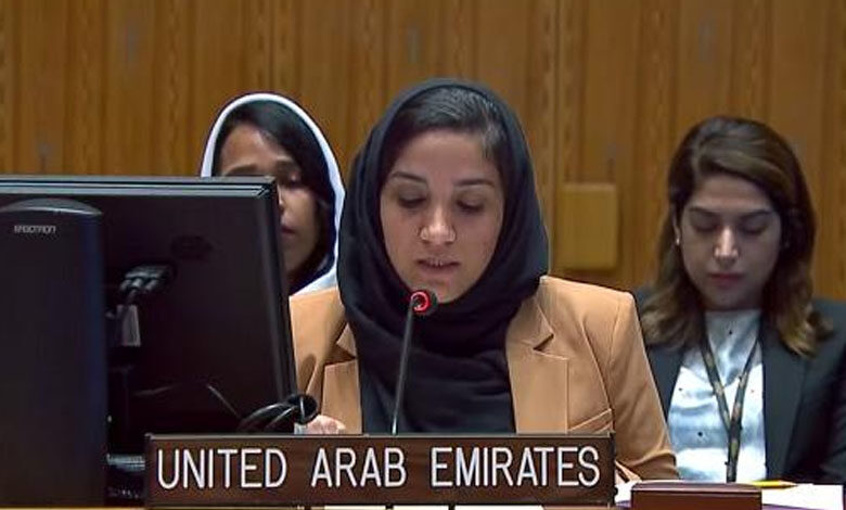 الإمارات تدعو لدعم جاد للسودان من المجتمع الدولي بمجلس الأمن