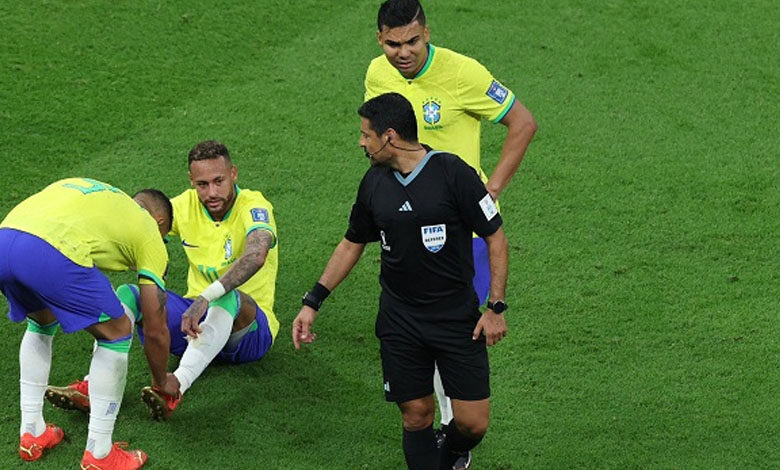 نيمار بعد الإصابة.. هل تنتهي مشاركته في كأس العالم 2022؟