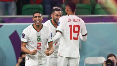 المغرب أول منتخب عربي ورابع فريق أفريقي يتواجد في مرحلة ربع نهائي كأس العالم