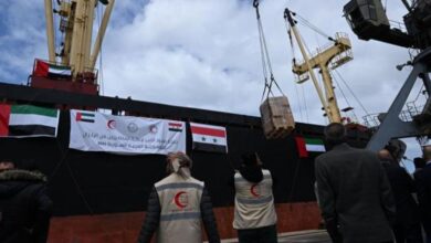 الإمارات تقدم مساعدات مستمرة للشعب السوري
