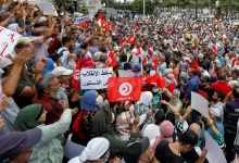 مظاهرة في تونس تطالب بإصلاح المؤسسات وتخليصها من التأثير الإخواني