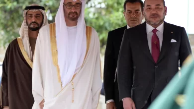 الشيخ محمد بن زايد يعزي الملك والشعب المغربي