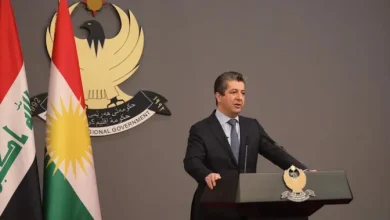 مسرور بارزاني ينتقد توقيت عزل الحلبوسي