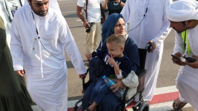 وصول الدفعة الثانية من أطفال غزة للإمارات