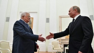 الرئيس الروسي يبحث مع عباس سبل تهدئة الصراع في غزة