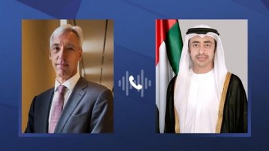 عبدالله بن زايد ووزير خارجية البرتغال: مباحثات مع «التطورات بالمنطقة»
