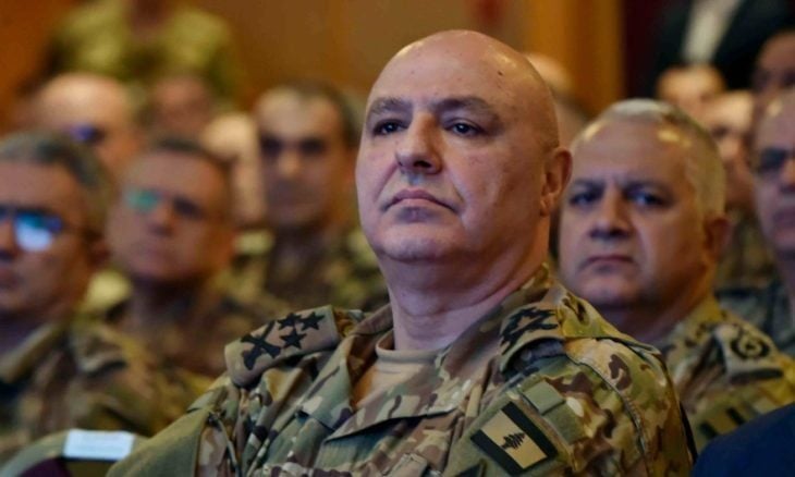 لبنان.. البرلمان يمدّد لقائد الجيش