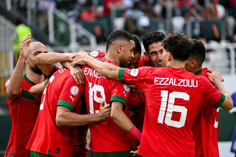 بثلاثية نظيفة.. المنتخب المغربي يستهل مشوار كأس إفريقيا بدك شباك تنزانيا