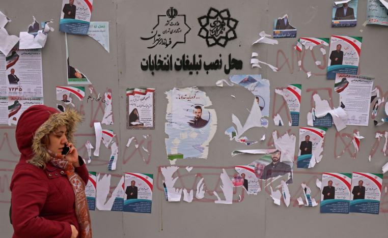 طهران تحشد لانتخابات تشريعية أُقصي منها التيار الاصلاحي