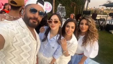 تامر حسني يحتفل مع بسمة بوسيل بعيد ميلاد أمايا.. التفاصيل