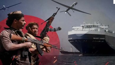 تهديدات جماعة الحوثي لسفن الإسرائيلية تصل الى البحر المتوسط
