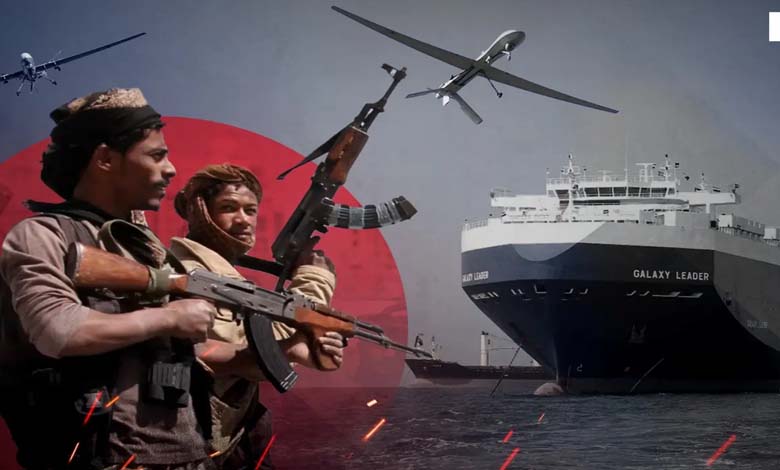 تهديدات جماعة الحوثي لسفن الإسرائيلية تصل الى البحر المتوسط