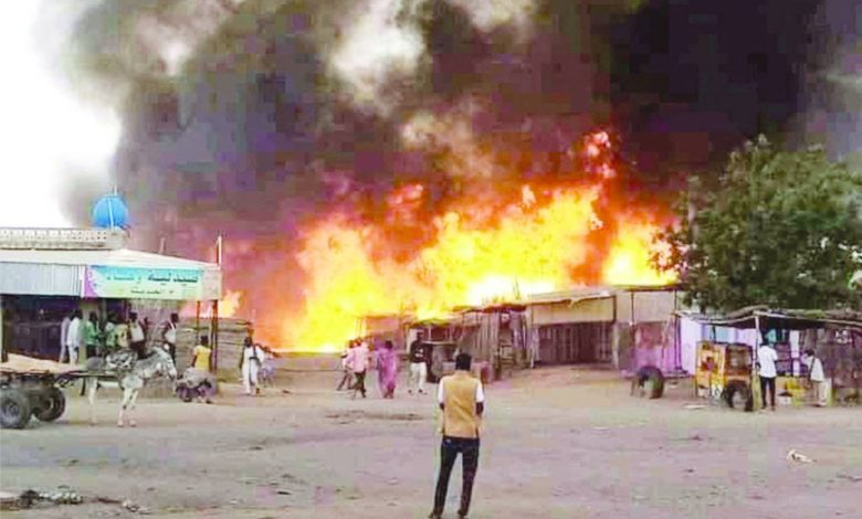 طيران الجيش السوداني يقصف مراكز إيواء النازحين في الفاشر