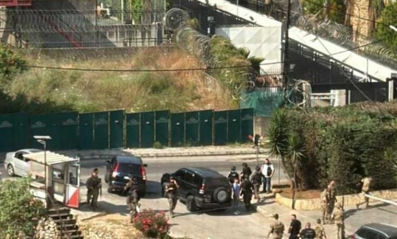السفارة الأميركية في لبنان تتعرض لإطلاق نار