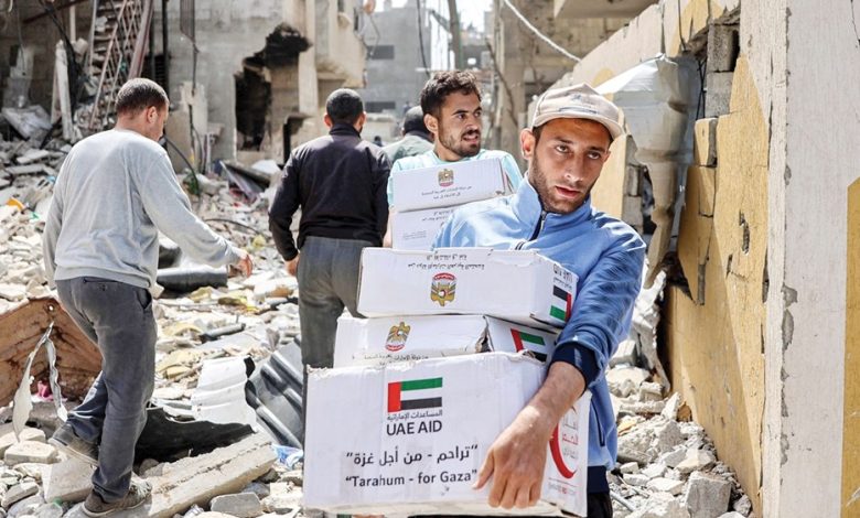 جهود الإمارات الرامية من أجل إنقاذ الآلاف من المواطنين في غزة