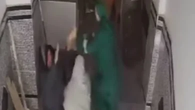 فيديو يصدم زوجة الابن تضرب حماتها وجوزها