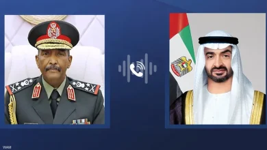 محمد بن زايد لـ«البرهان»: الإمارات تدعم جميع مبادرات إنهاء أزمة السودان