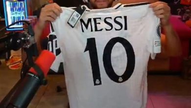 ميسي بقميص «أصلي» رقم 10 يثير الجدل في ريال مدريد