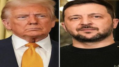 مكالمة قصيرة تجمع ترامب وزيلينسكي وقادة أوروبيين لبحث إنهاء الحرب