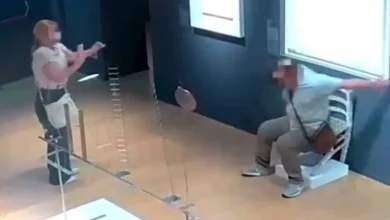 في لحظة جنون.. سائح يحطم كرسي فان غوخ أمام الزوار ويهرب