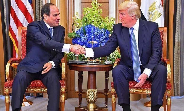 السيسي يراهن على دور ترامب في إنهاء أزمة سد النهضة
