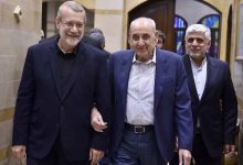 لبنان يؤكد رفض التدخلات قبيل وصول لاريجاني