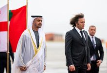 ختام زيارة جورجيا: محمد بن زايد يلتقي الرئيس الفخري للحزب الحاكم