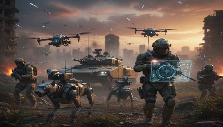 عندما تحكم الخوارزميات ساحات القتال: 2025 عام الحرب الذكية