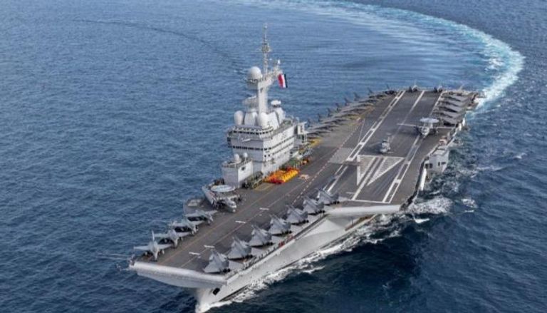 فرنسا ترفع مستوى قوتها البحرية بحاملة طائرات جديدة