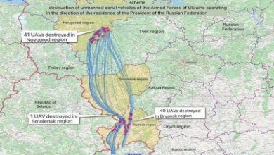 موسكو تنشر مشاهد لهجوم قرب مقر بوتين وسط نفي أوكراني