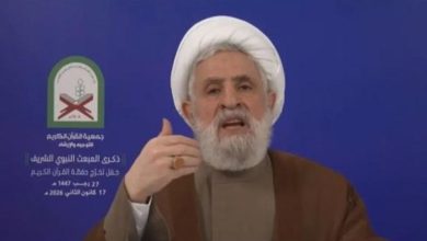 نعيم قاسم يقرّ بالأزمة ويتمسك بالسلاح