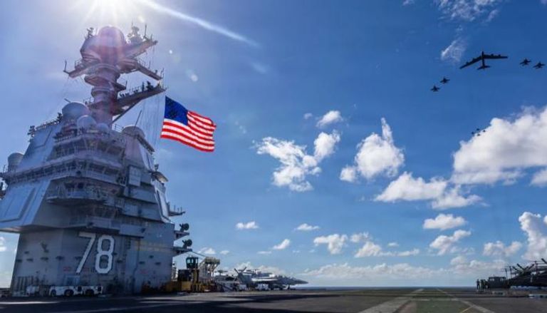 رسائل قوة في المتوسط.. أكبر حاملة طائرات بالعالم تصل إلى اليونان
