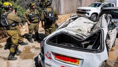 صاروخ إيراني عنقودي يضرب وسط إسرائيل ويوقع قتلى وجرحى