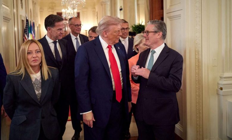 ترامب يهدد بإعادة النظر في عضوية واشنطن داخل الناتو