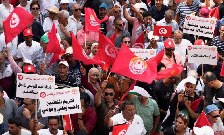 اتحاد الشغل يصعّد ضد الحكومة مستندًا إلى أزمتي الماء والكهرباء