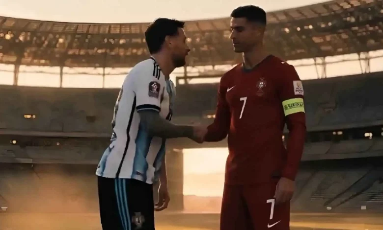رونالدو يواسي ميسي؟.. فيديو مؤثر يجمع الأسطورتين بعد نهائي كأس العالم