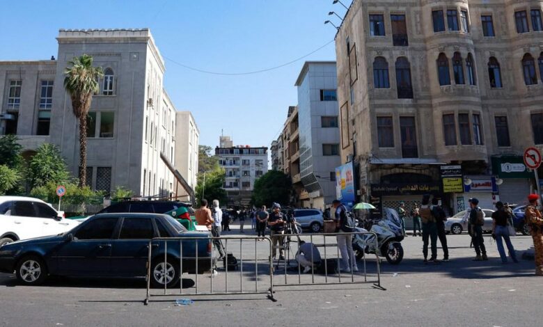 قتلى وجرحى إثر تفجير استهدف مقهى في العاصمة السورية دمشق